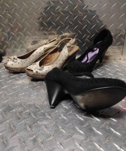 2 pair assorted heels