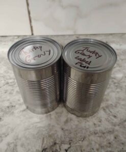 Turkey gravy missing label's date is current