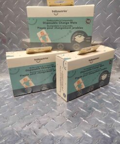 Qty 3 boxes baby change mats