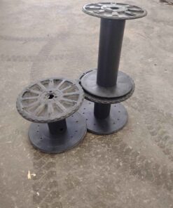 Qty 3 empty wire or hose spools