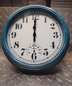 Clock and thermometer