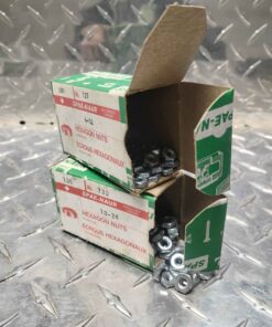 2 partial boxes machine nuts