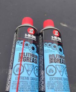 White lithium grease