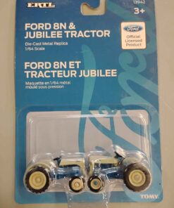 Ford 8N & Jubilee 1/64 scale Diecast metal tractor collector set