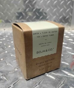 Soja & company fir and cactus flower candle candle