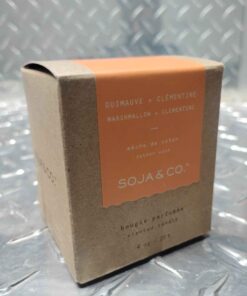 Soja & company marshmallow and clementine candle