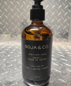 Soja & company fir and cactus flower hand soap