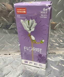 Lego style florist....purple