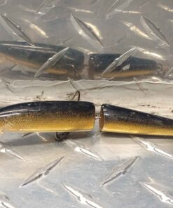 Jointed bronze belly fishing lure