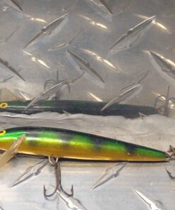 Chartreuse fishing lure