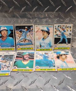 Qty 8 Toronto Blue Jay's collector cards