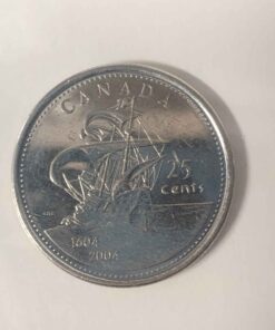 1604- 2004 ship anniversary Quarter