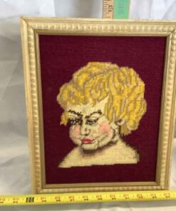 Framed needlepoint 9"x12"