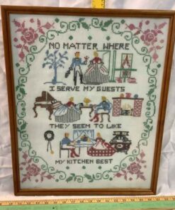 Framed Needlepoint