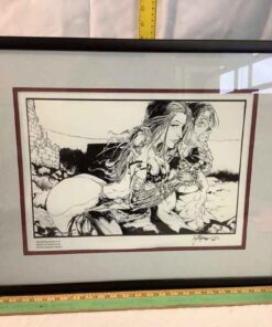 Framed Graphic Art “The Darkness Issue #35”