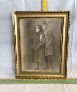 Vintage Framed Photo 15” x 19”