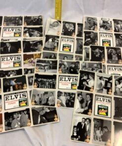 Uncut Collector Cards - Elvis (9 pages)