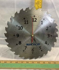 Mastercraft Metal Shop Clock