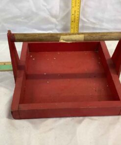 Metal Bottom Wooden Berry Basket Tray