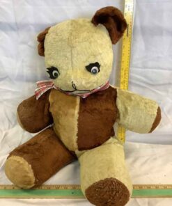 1960s Patchwork Teddy Bear