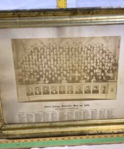 Framed Photo May 1st 1893 Albert College