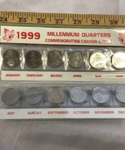 1999 Millennium Quarters Set