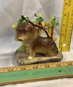 Vintage Daschund Figure (made in Japan)