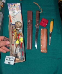 Angler knives, tackle