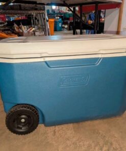 Coleman Cooler on wheels