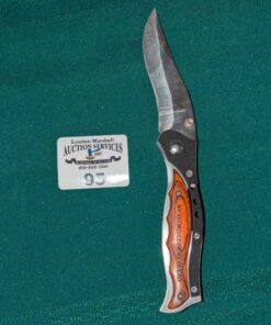 Wappen folding pocket knife