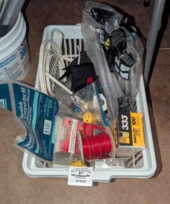 Marretes, mounting bracket, wire, water filter kit, etc