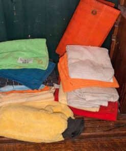 shop towels, microfibre cloths, etc