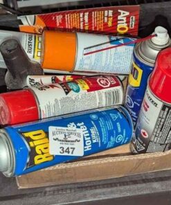 Raid, ant out, WD40, etc