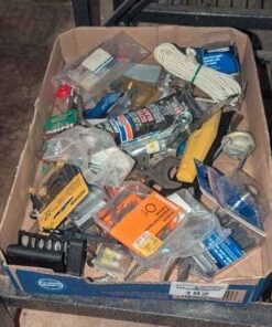 Nylon coupler, rope, Tap connectors, Picture hanging kit, etc