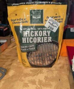 Hickory & Mesquite Smoking chips -opened bags