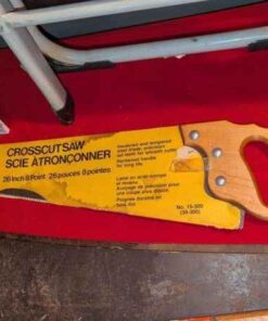 Stanley Cross cut hand saw