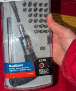 Mastercraft T handled Ratchet Driver Set