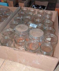 Mason Jars & glass canisters