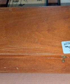 Wooden liquor bottle box