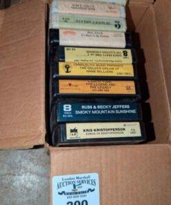 8 track Tapes