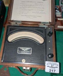 Jewell Portable D.C. Ammeter
