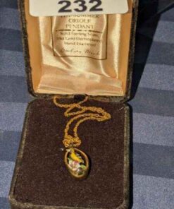 "The Summer Oriole Pendant" by the Danbury Mint