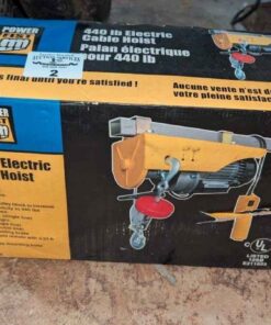 Powerfist Electric Cable hoist -440Lb capacity