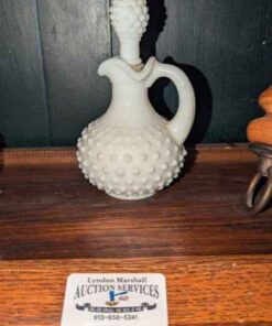Avon Milk Glass decanter