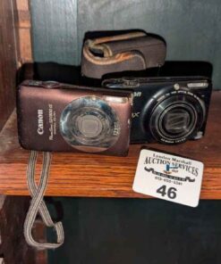 Canon Power shot & Nikon Cool pix Digital Cameras