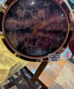 Deer Wall clock -plastic