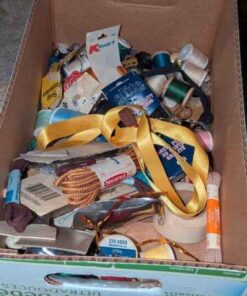 Thread, Shoe Lacings Buttons, etc