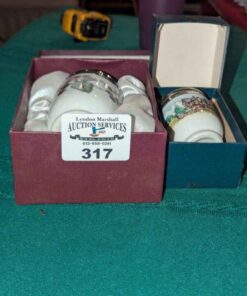 Royal Worcester Egg Coddlers -2 different sizes