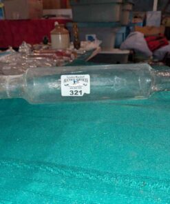 Clear Glass rolling pin