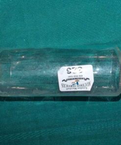 Clear glass rolling pin
